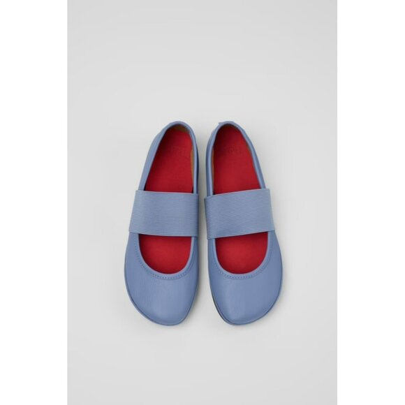 Camper Nina Right Womens Blue Ballet Flats With Elastic Strap Size 36 Comfortabl - Picture 1 of 7